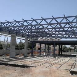Steel Construction Of A Restaurant In Strovolos
